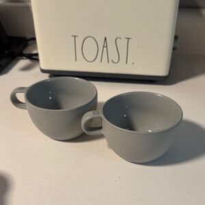 Big Game for Nespresso Gray Ceramic Coffee Cups - Set of 2